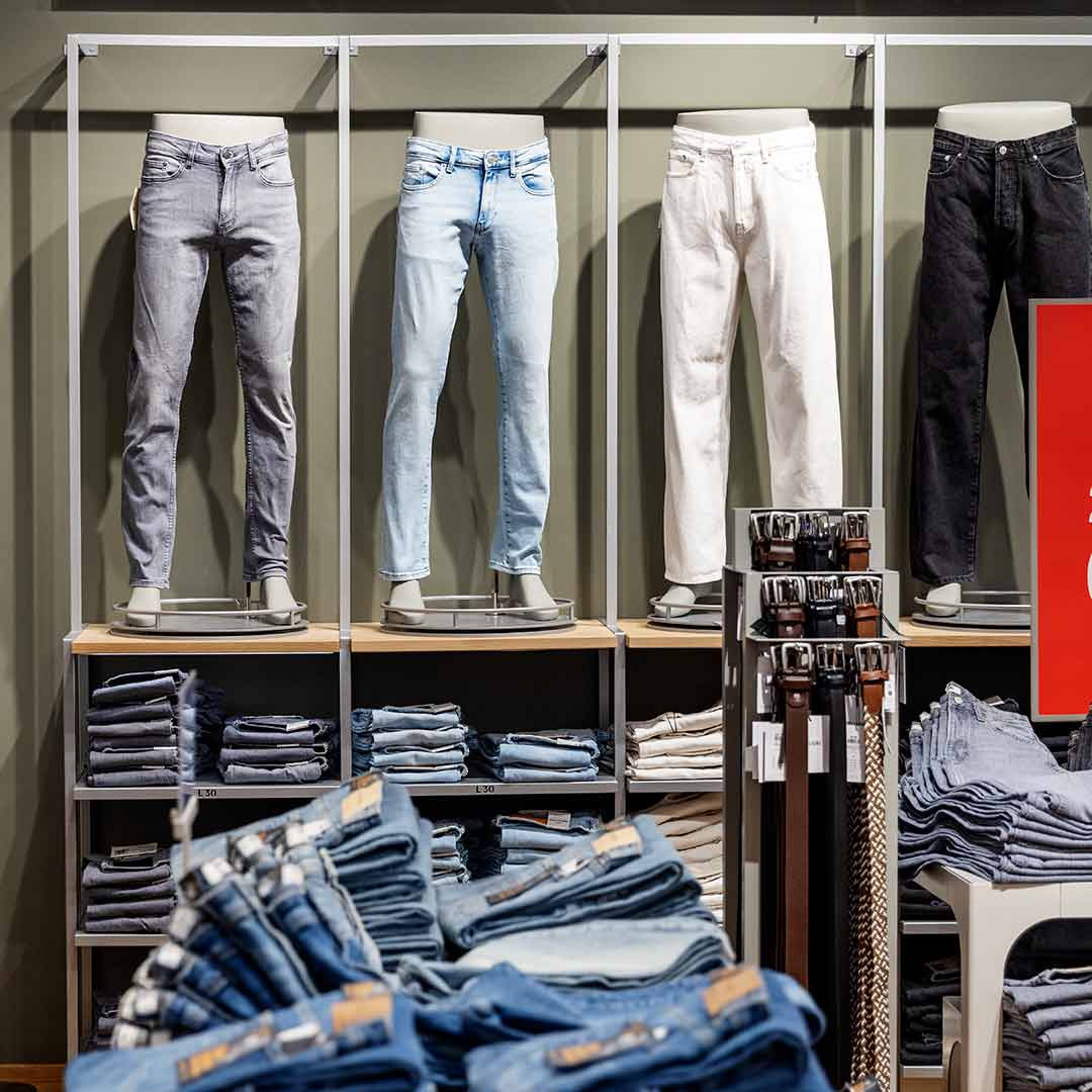 Smarte jeans fra Only & Sons på Frederiksberg.